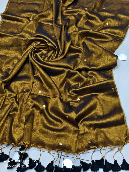 Raga tissue saree